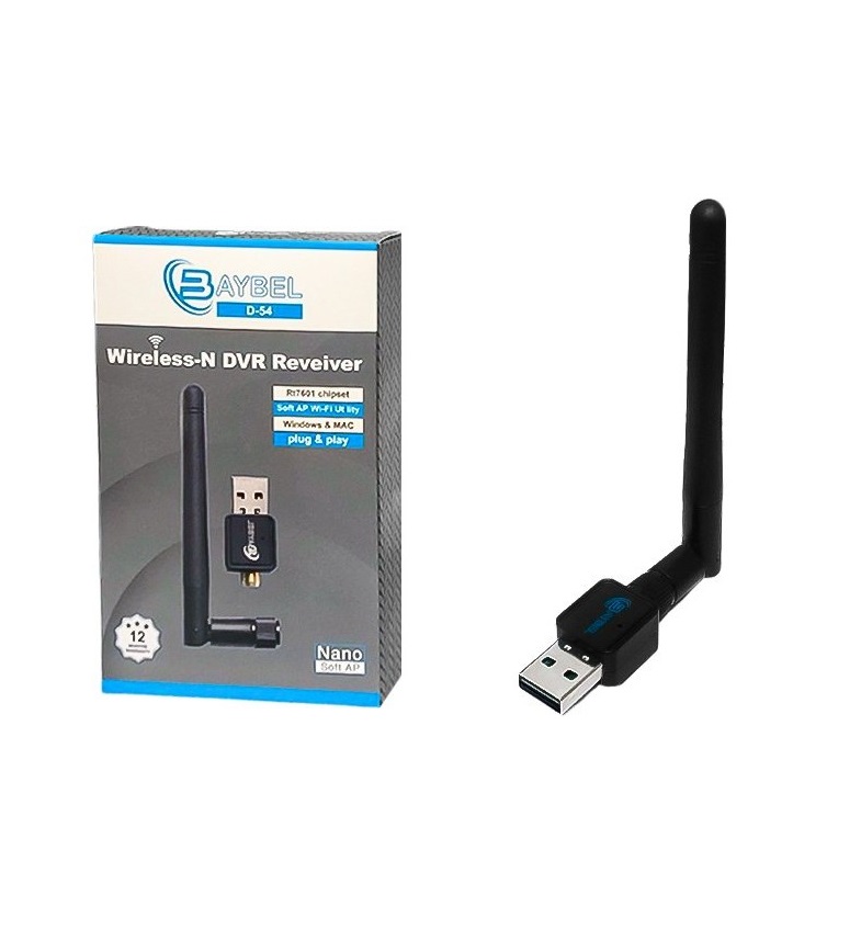 کارت شبکه وایرلس آنتن دار Baybel D54
