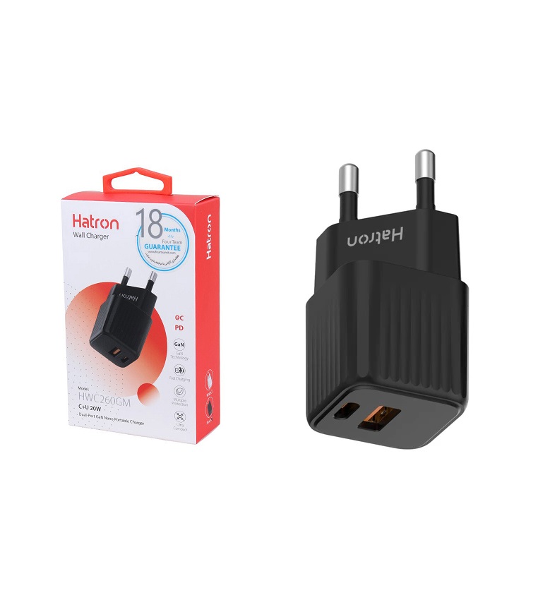 شارژر هترون Hatron HWC260GM 20W Gan