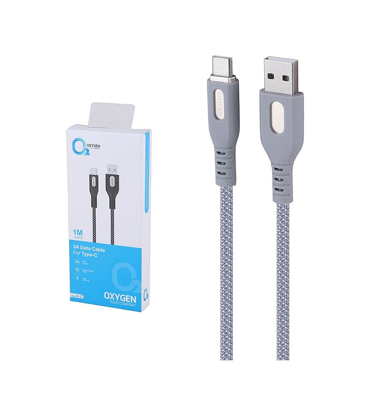 کابل تایپ سی اکسیژن OXYGEN LX-27 3A