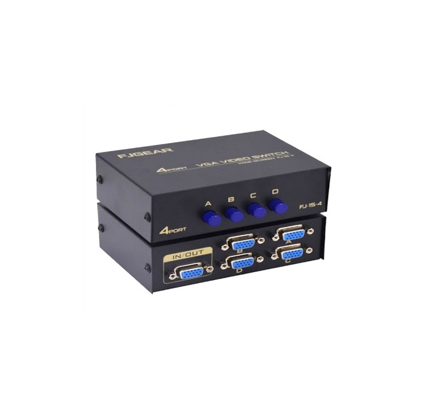 سوئیچ 4 پورت VGA SWITCH GR-15-4